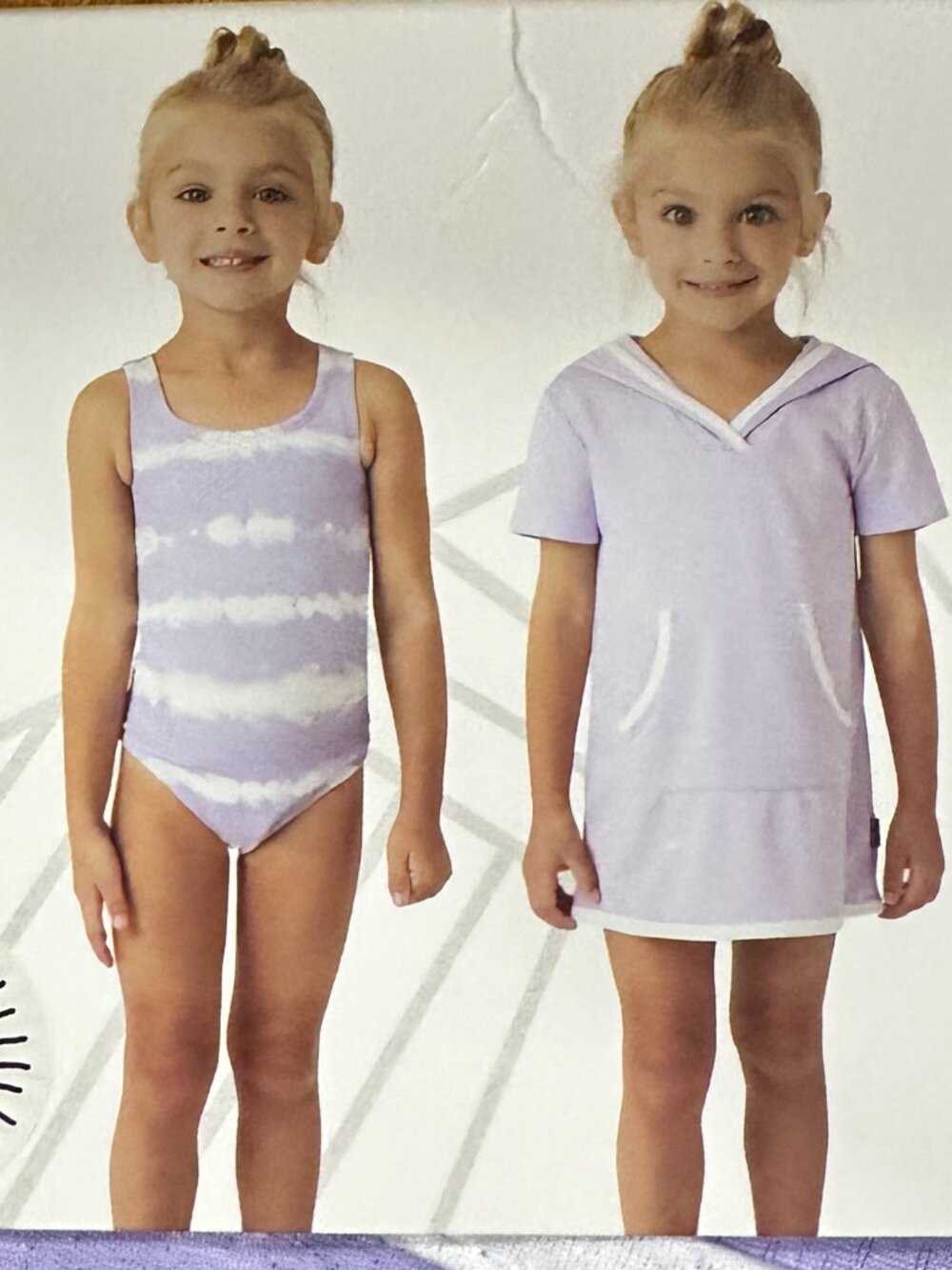 NWT Eddie Bauer Swim Girl's Swimsuit & Cover Up Size 5
